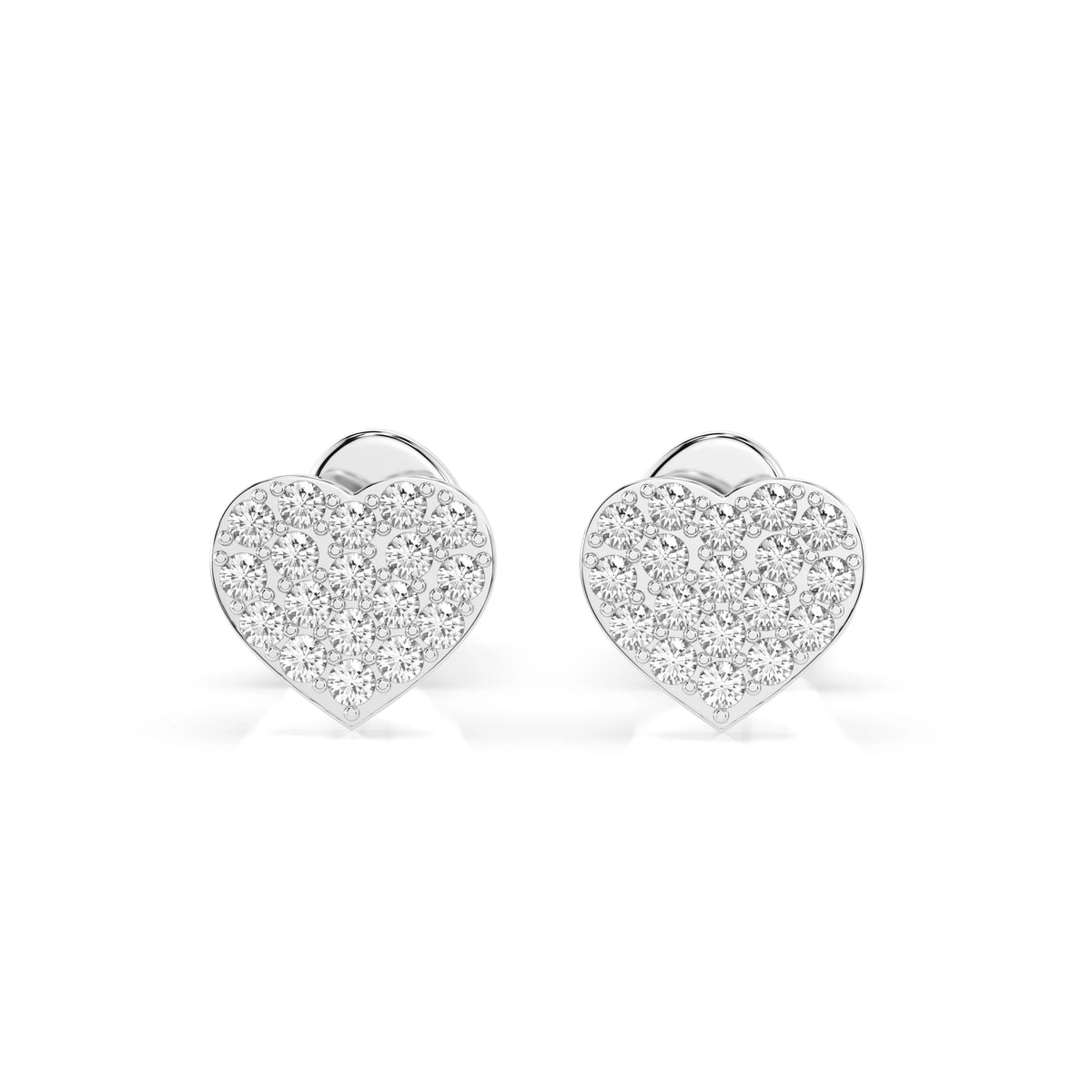 Illusion Earring (Round), 0.18 ct — 102-10097