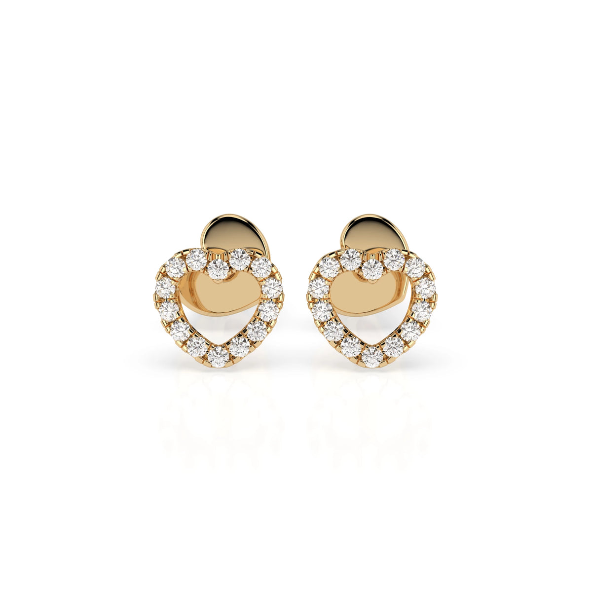 Minimalism Earring (Round), 0.14 ct — 102-10028