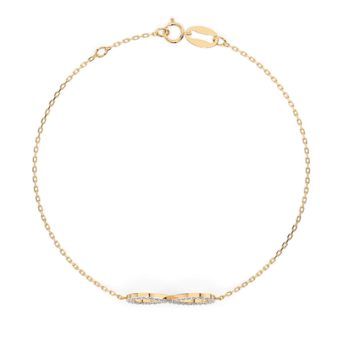 Minimalism Bracelet (Round), 0.19 ct — 105-10006