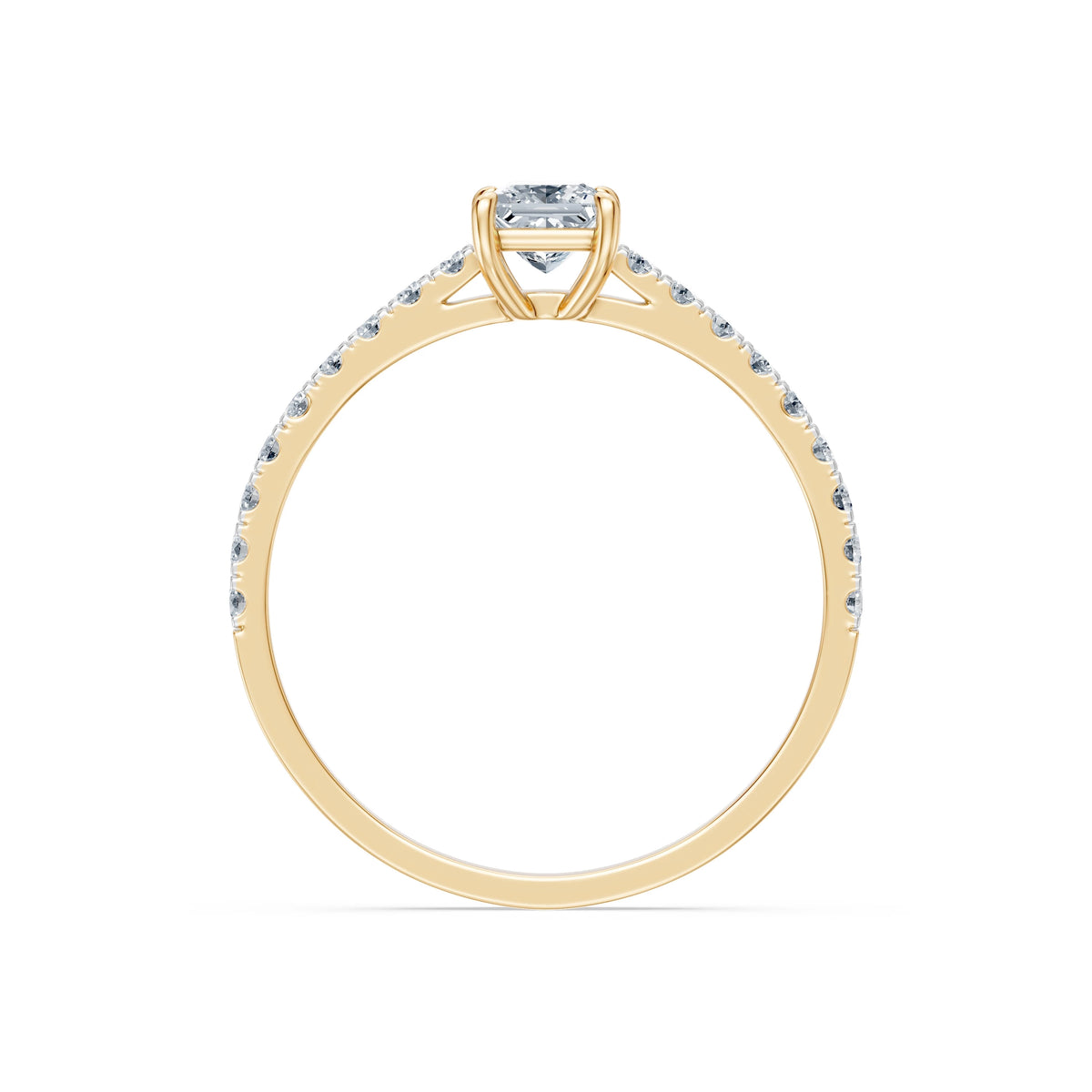 Solitaire Eternity Ring, 0.3 ct — 101-10191(0.30)PR