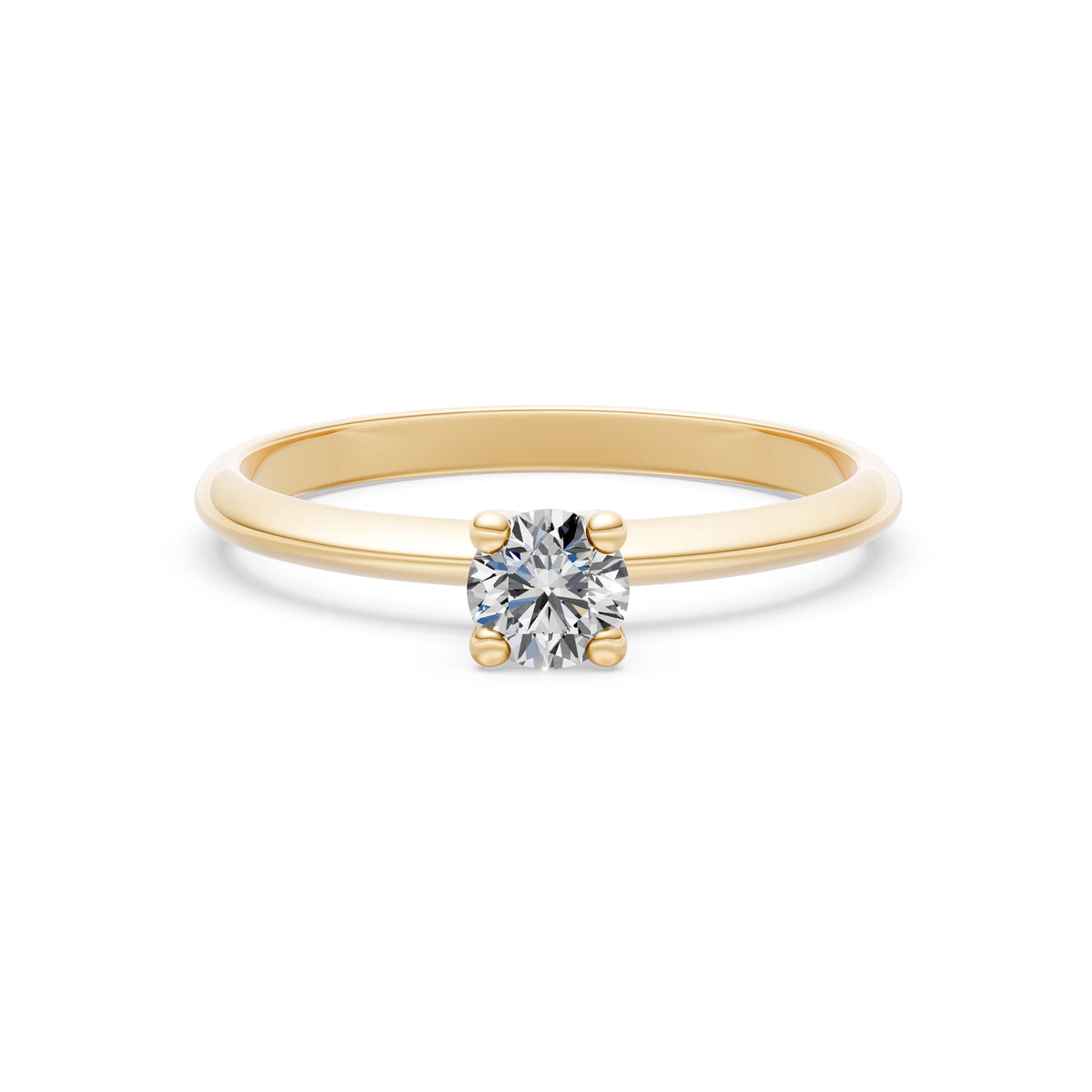 Solitaire Ring, 0.3 ct — 101-10104(4.2)