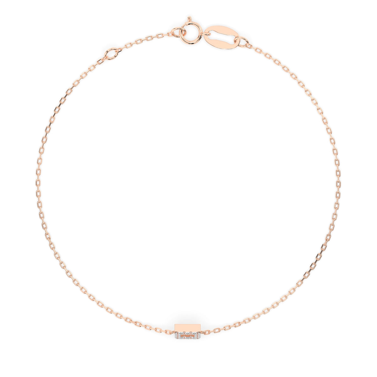 Minimalism Bracelet (Round), 0.06 ct — 105-10016