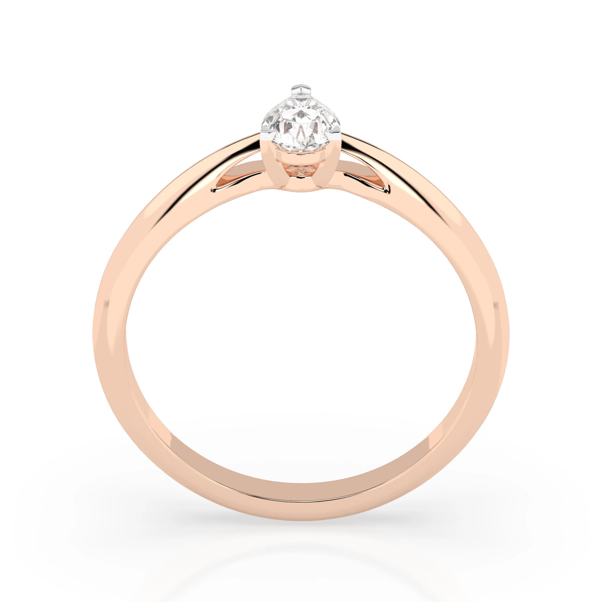 Solitaire Ring (Pear), 0.3 ct — 101-10190(0.30)PAR