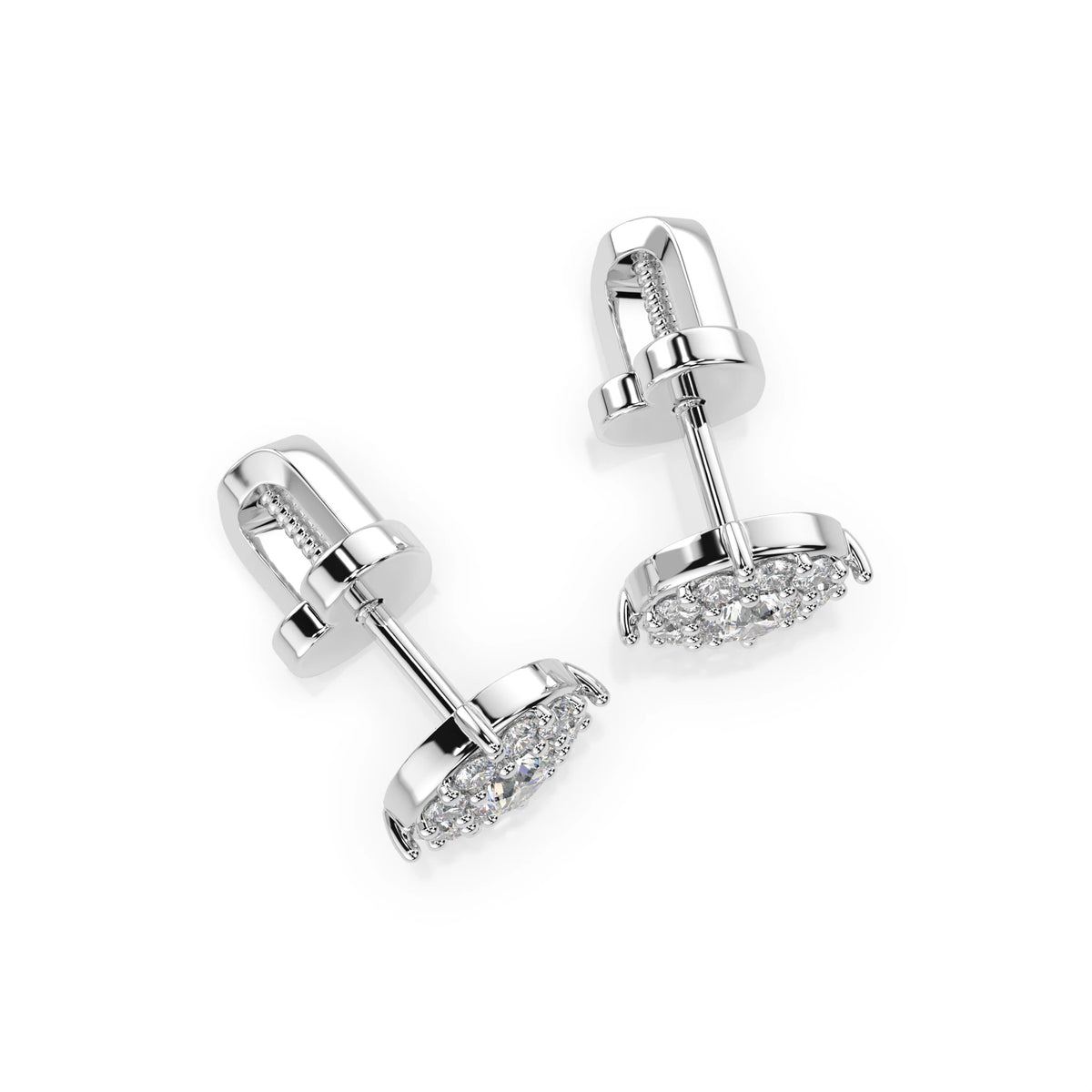 Solitaire Eternity Earring (Round), 0.3 ct — 102-10017(3.4)