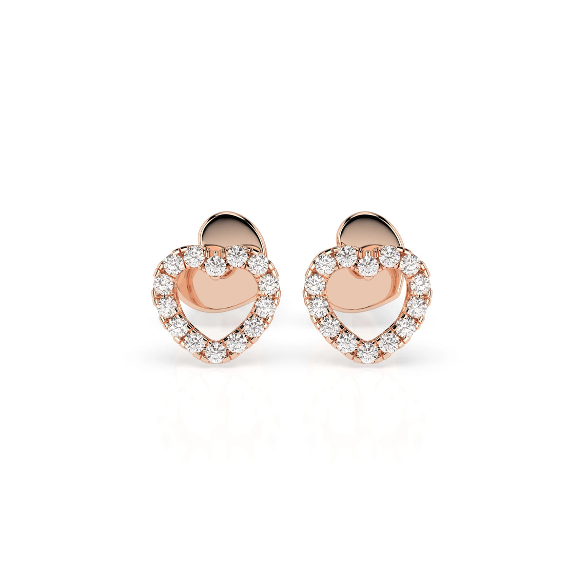 Minimalism Earring (Round), 0.14 ct — 102-10028