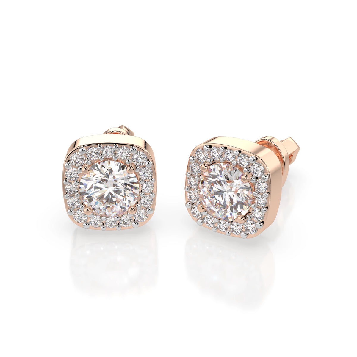 Solitaire Eternity Earring (Round), 0.8 ct — 102-10152(4.7)
