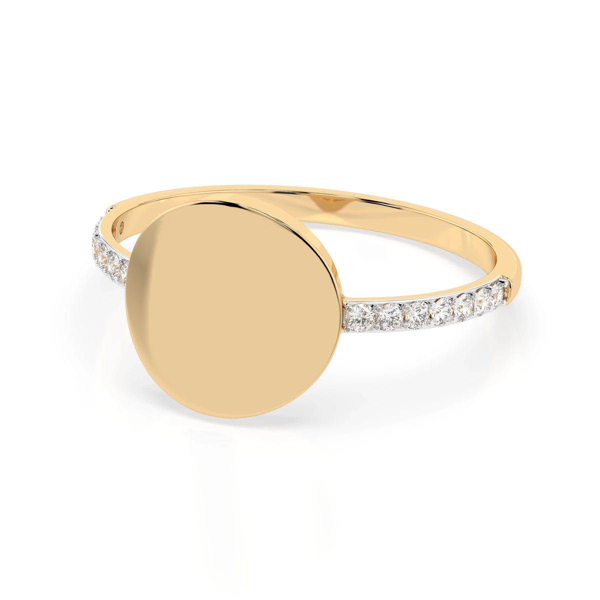 Minimalism Ring (Round), 0.14 ct — 101-10067