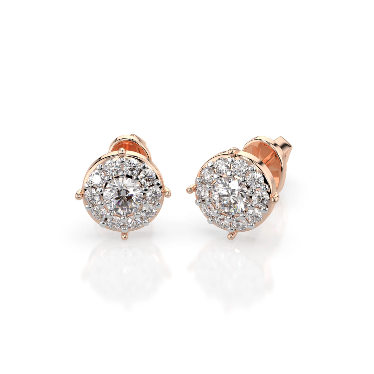 Solitaire Eternity Earring (Round), 0.2 ct — 102-10017(3.0)