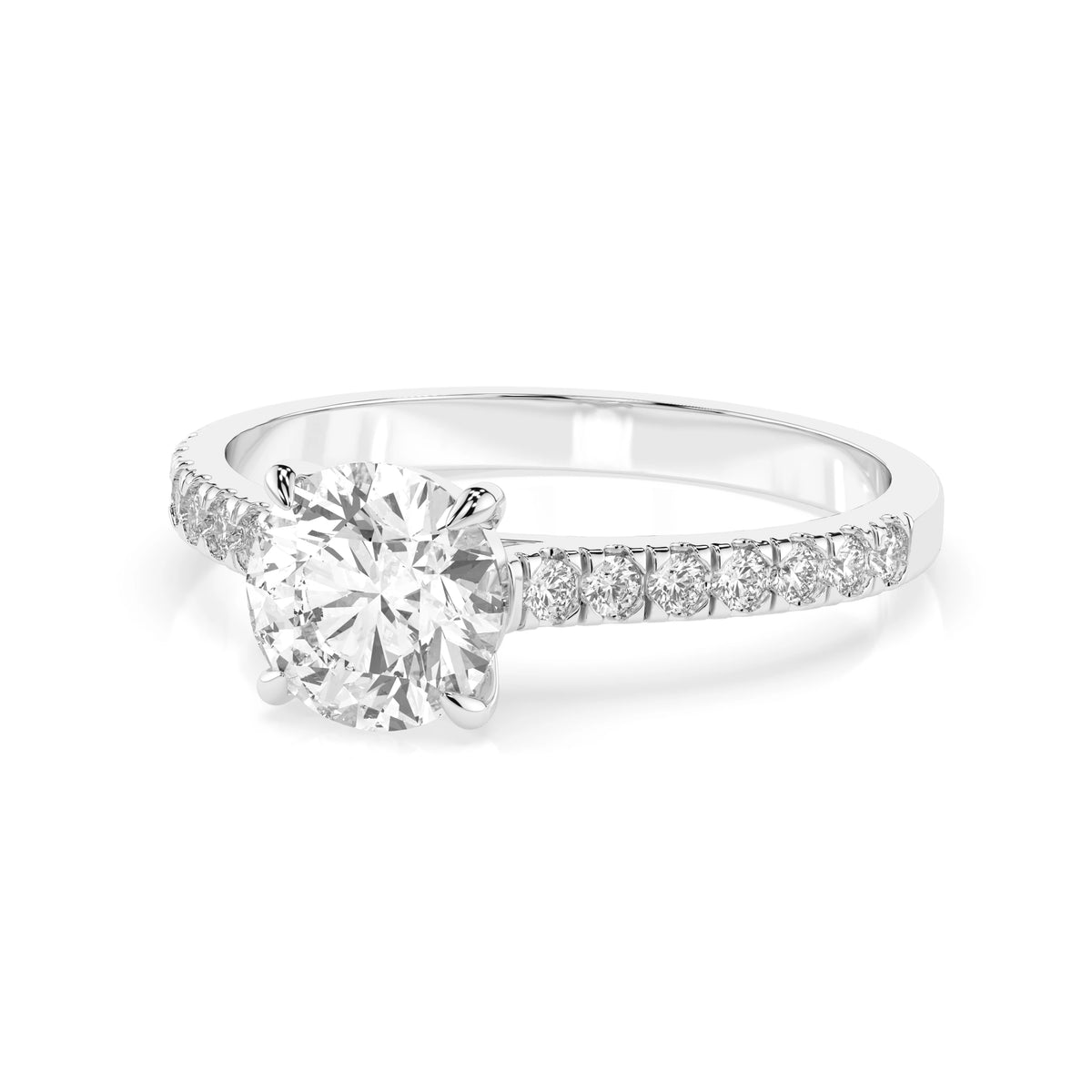 Solitaire Eternity Ring (Round), 0.7 ct — 101-10094(5.7)