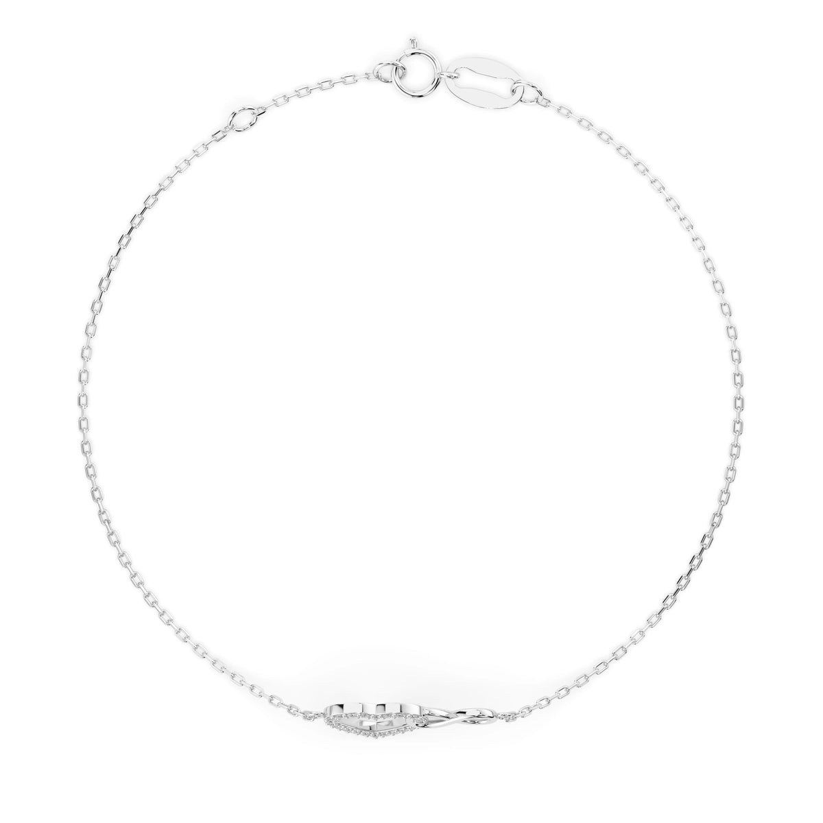 Minimalism Bracelet (Round), 0.11 ct — 105-10011