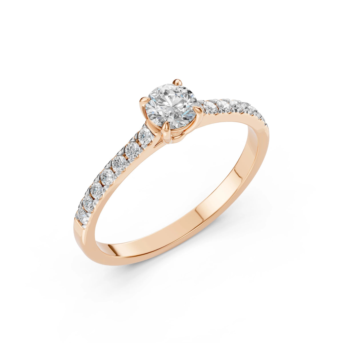 Solitaire Eternity Ring (Round), 0.5 ct — 101-10094(5.1)