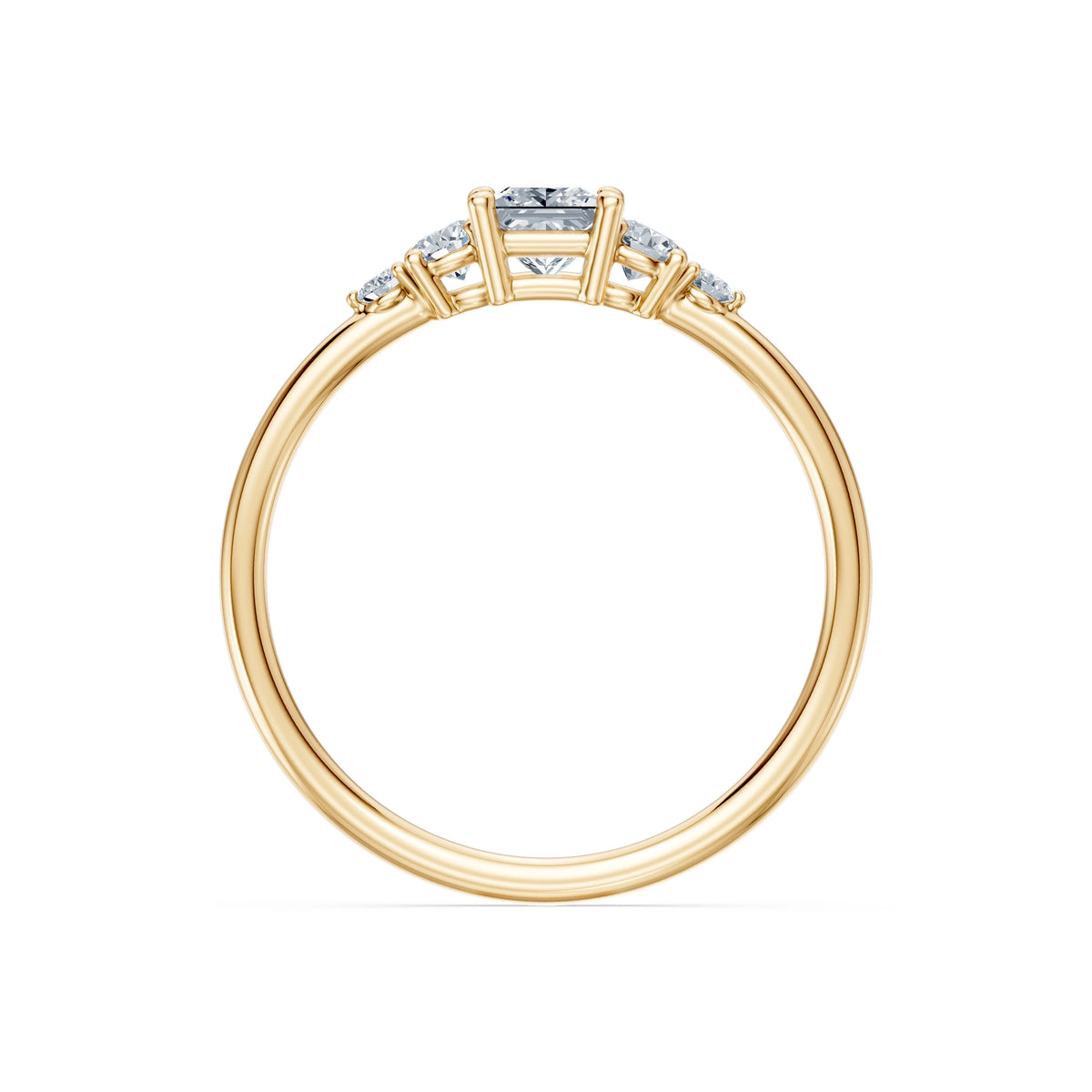 Solitaire Eternity Ring, 0.3 ct — 101-10143(0.30)PR