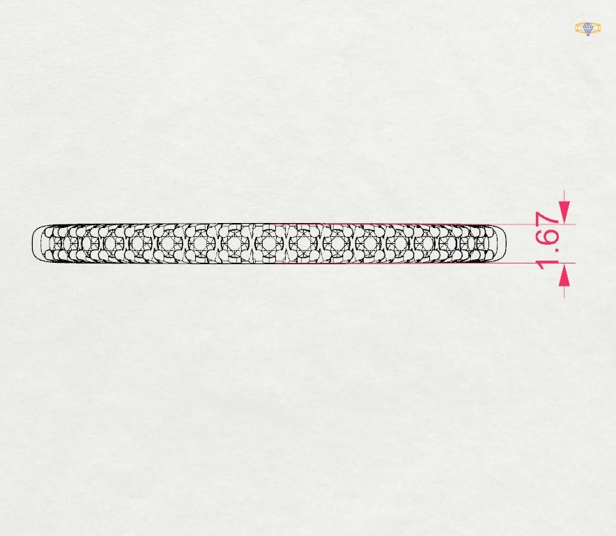 Eternity Ring (Round), 0.14 ct — 101-10076