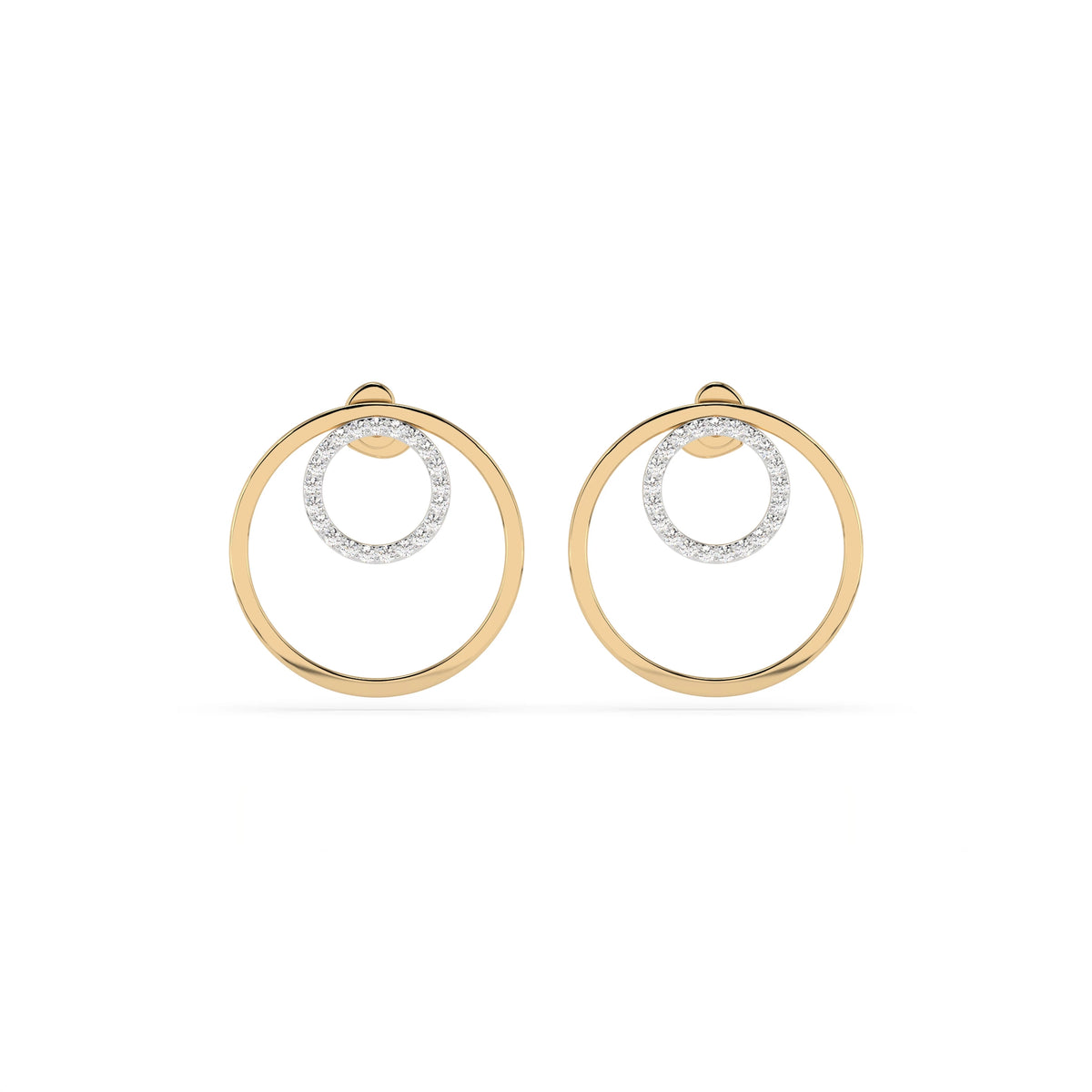 Minimalism Earring (Round), 0.25 ct — 102-10165