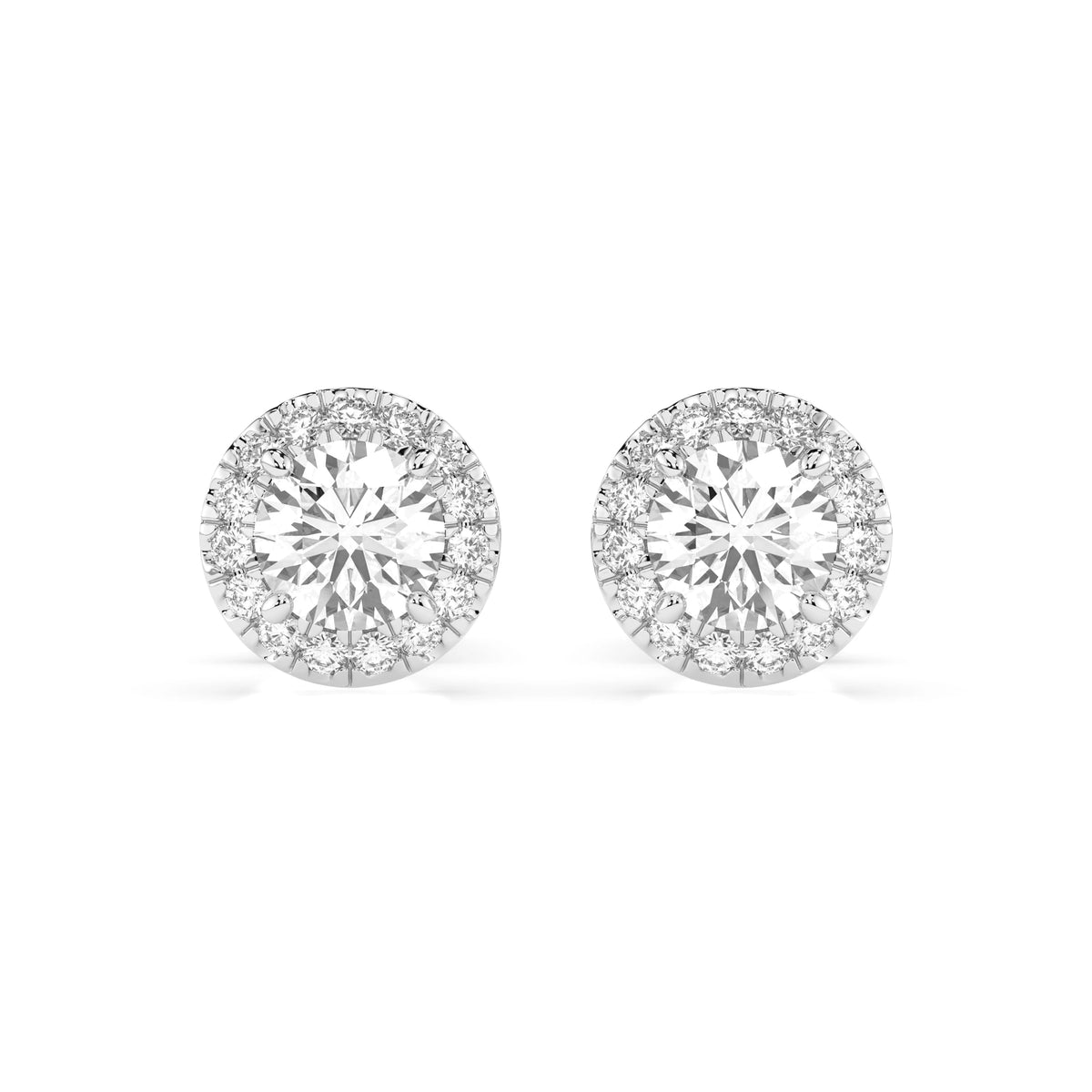 Solitaire Eternity Earring (Round), 0.5 ct — 102-10095(4.0)