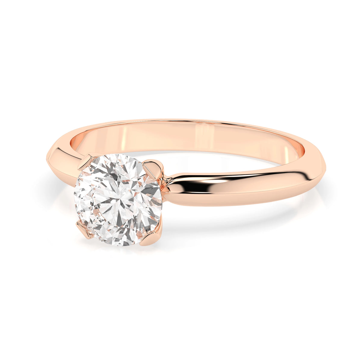 Solitaire Ring (Round), 0.5 ct — 101-10089(5.1)