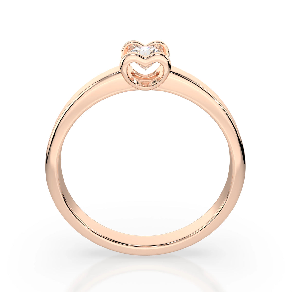 Solitaire Ring (Round), 0.15 ct — 101-10013(3.4)