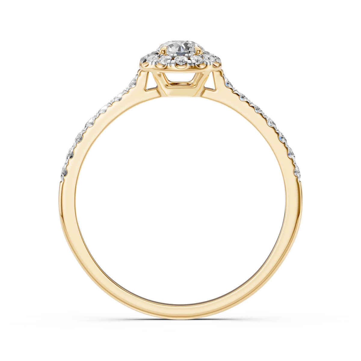 Solitaire Eternity Ring (Round), 0.25 ct — 101-10095(4.0)