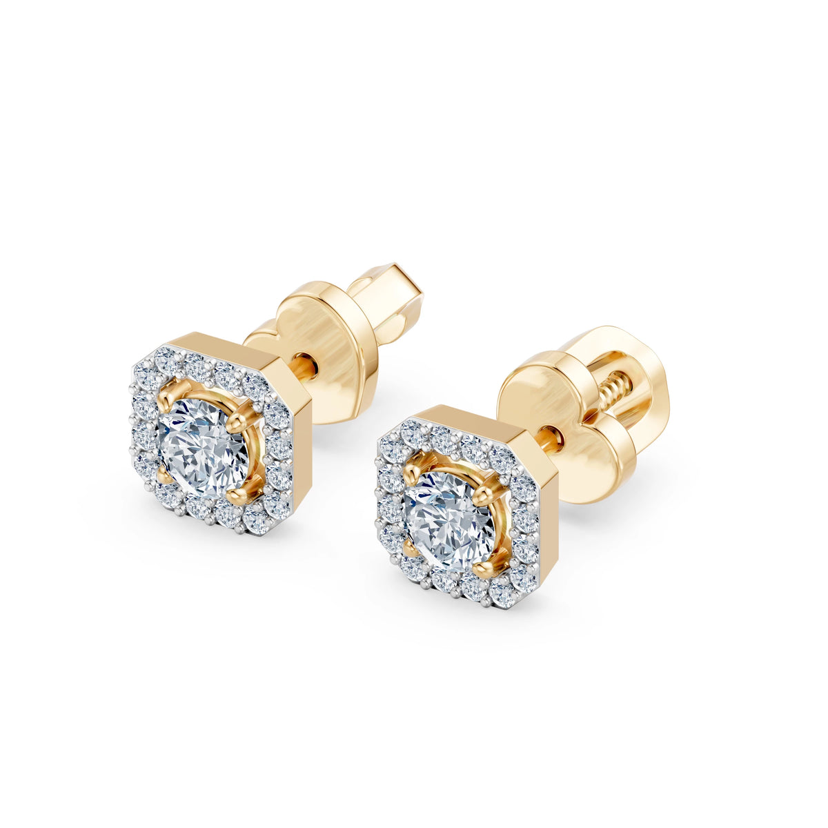 Solitaire Eternity Earring, 0.4 ct — 102-10118/2(3.7)