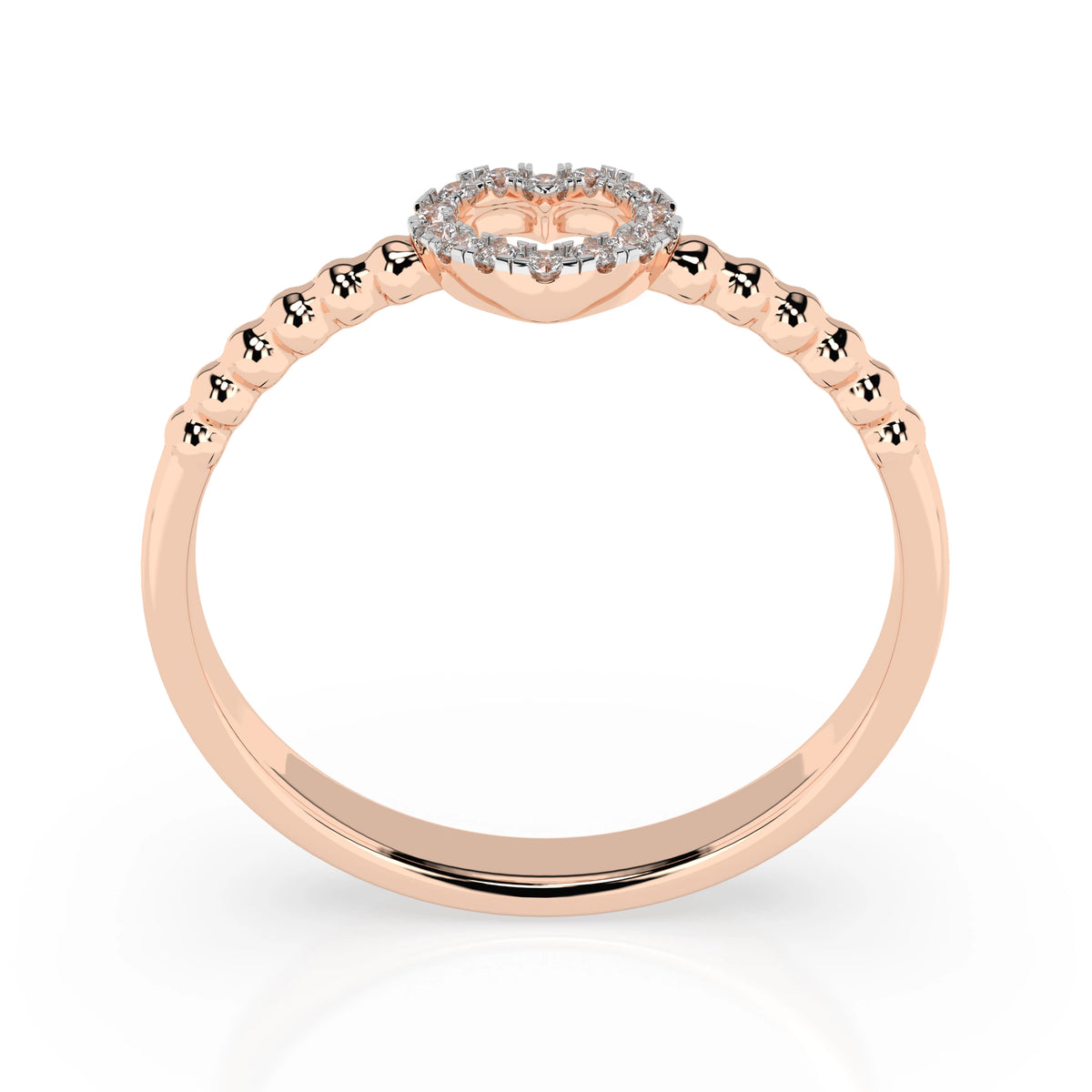 Minimalism Ring (Round), 0.07 ct — 101-10028