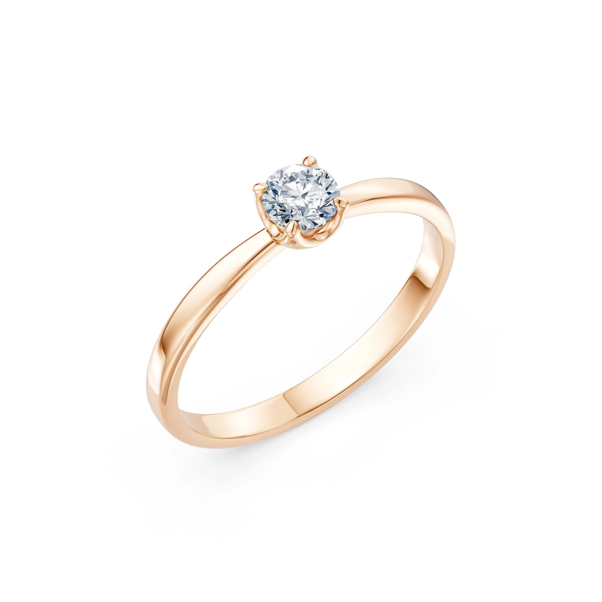 Solitaire Ring, 0.3 ct — 101-10194(0.30)RN