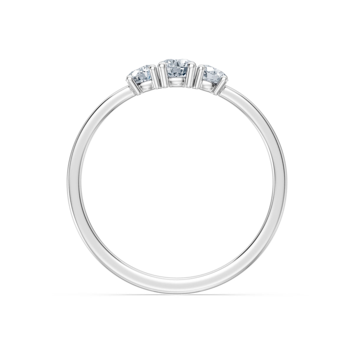 Solitaire Eternity Ring, 0.15 ct — 101-10127