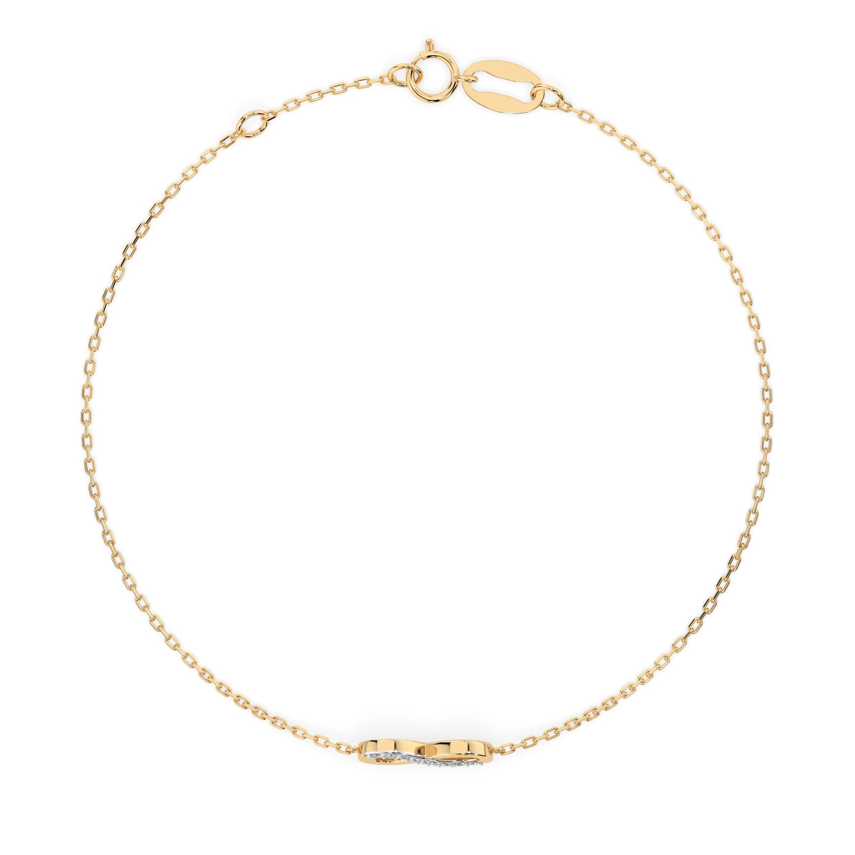 Minimalism Bracelet (Round), 0.05 ct — 105-10009