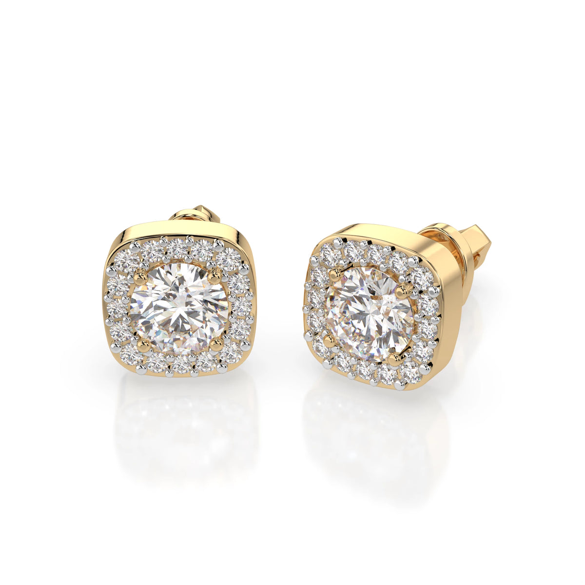 Solitaire Eternity Earring (Round), 0.8 ct — 102-10152(4.7)