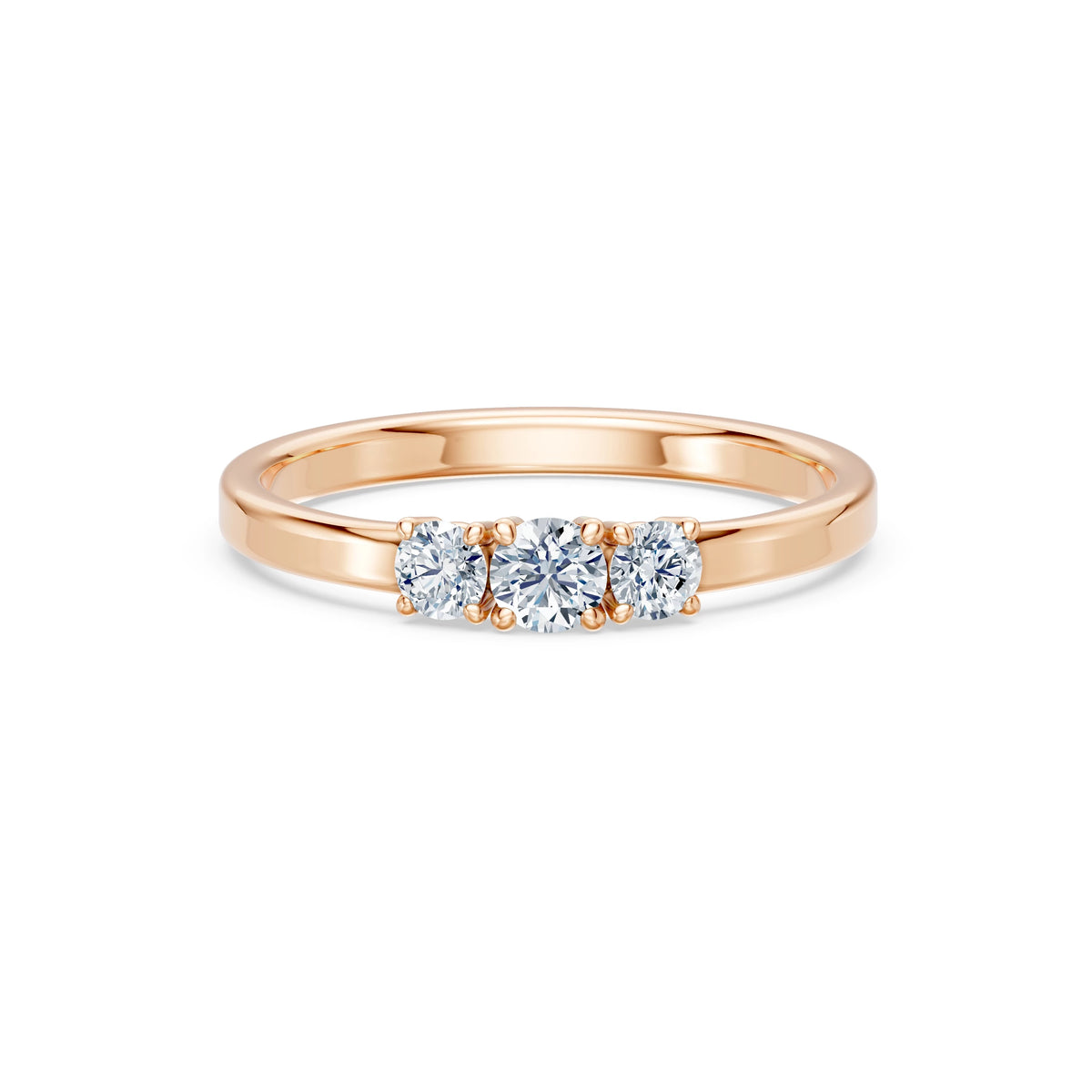 Solitaire Eternity Ring, 0.15 ct — 101-10127