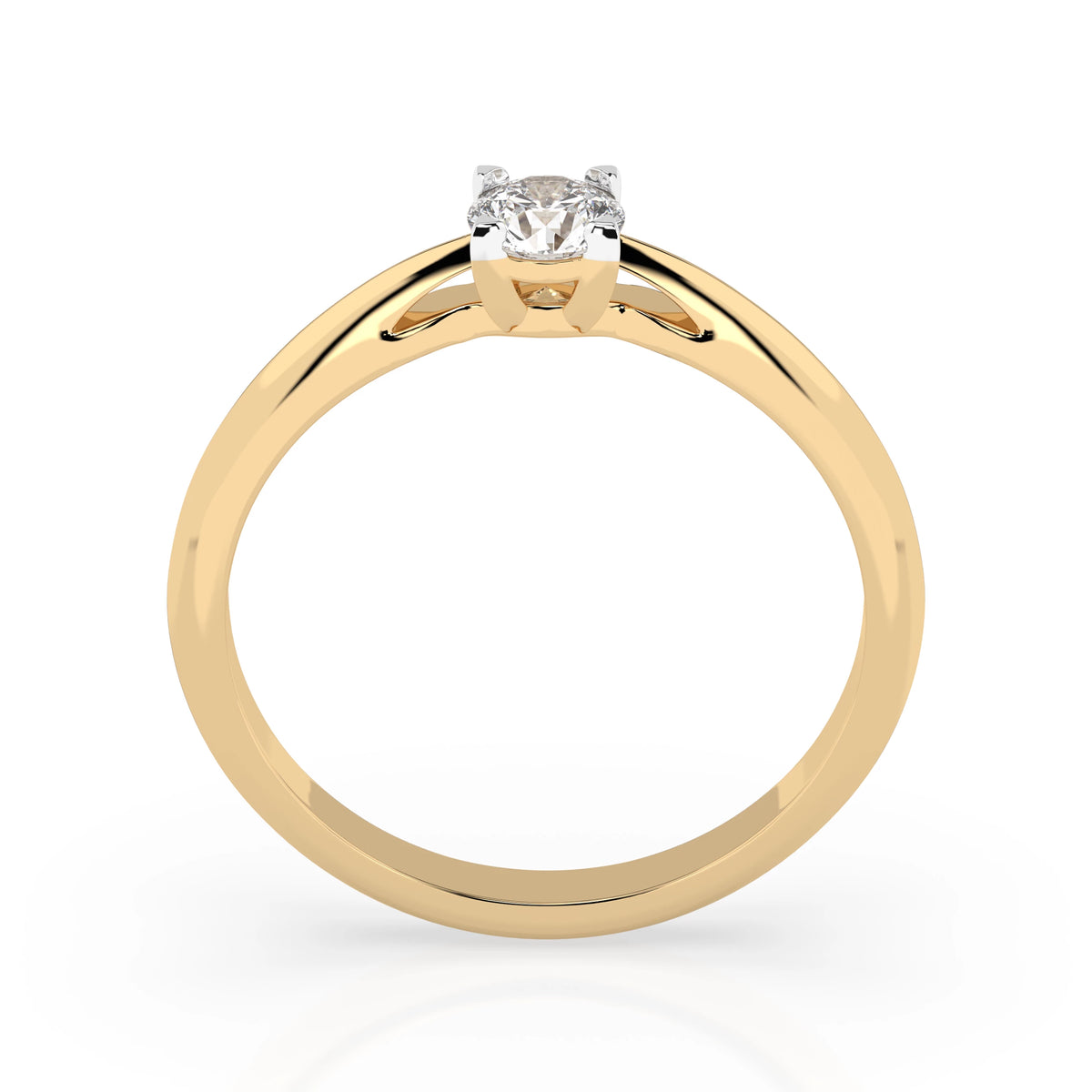Solitaire Ring (Round), 0.3 ct — 101-10190(0.30)RN