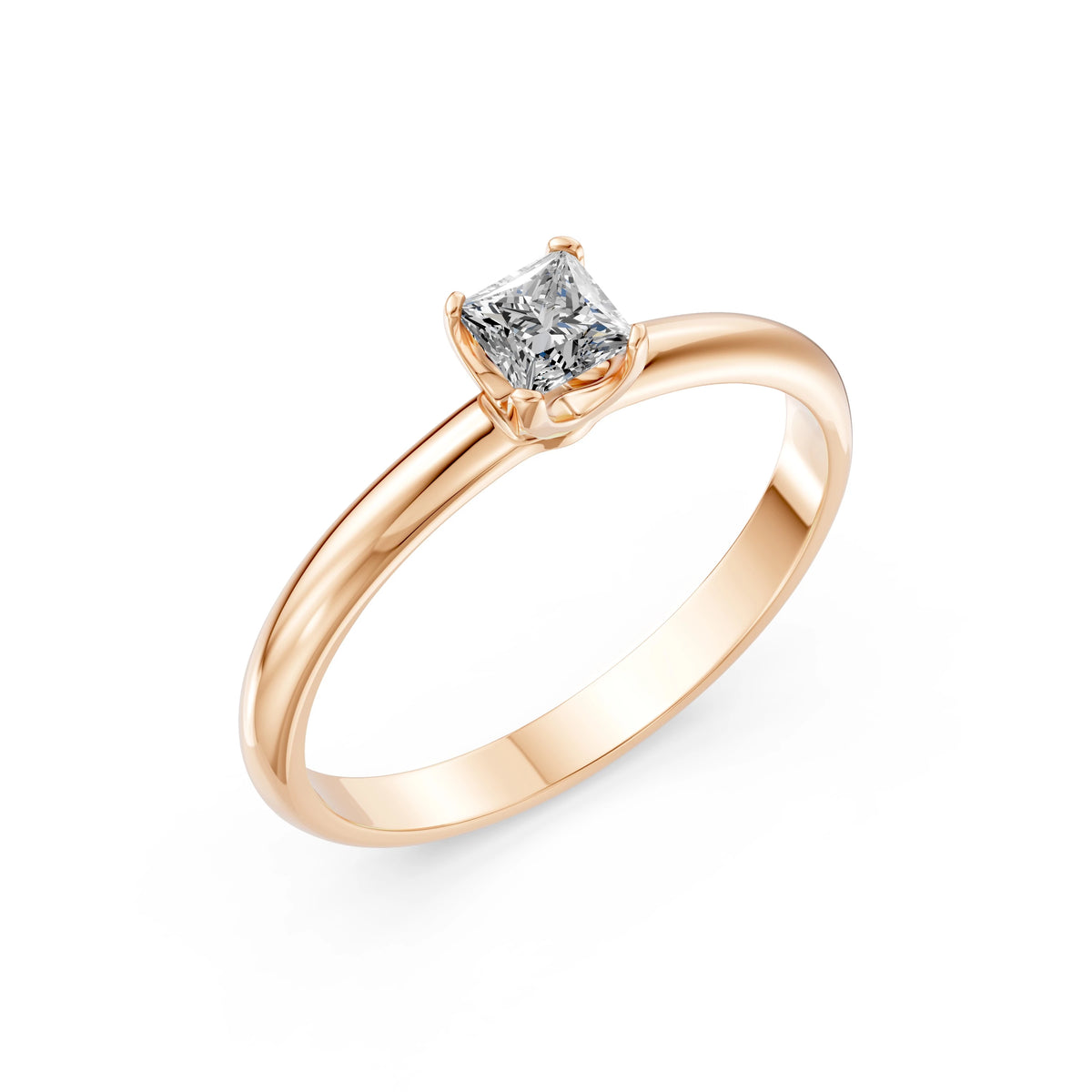Solitaire Ring, 0.4 ct — 101-10110(0.40)PR