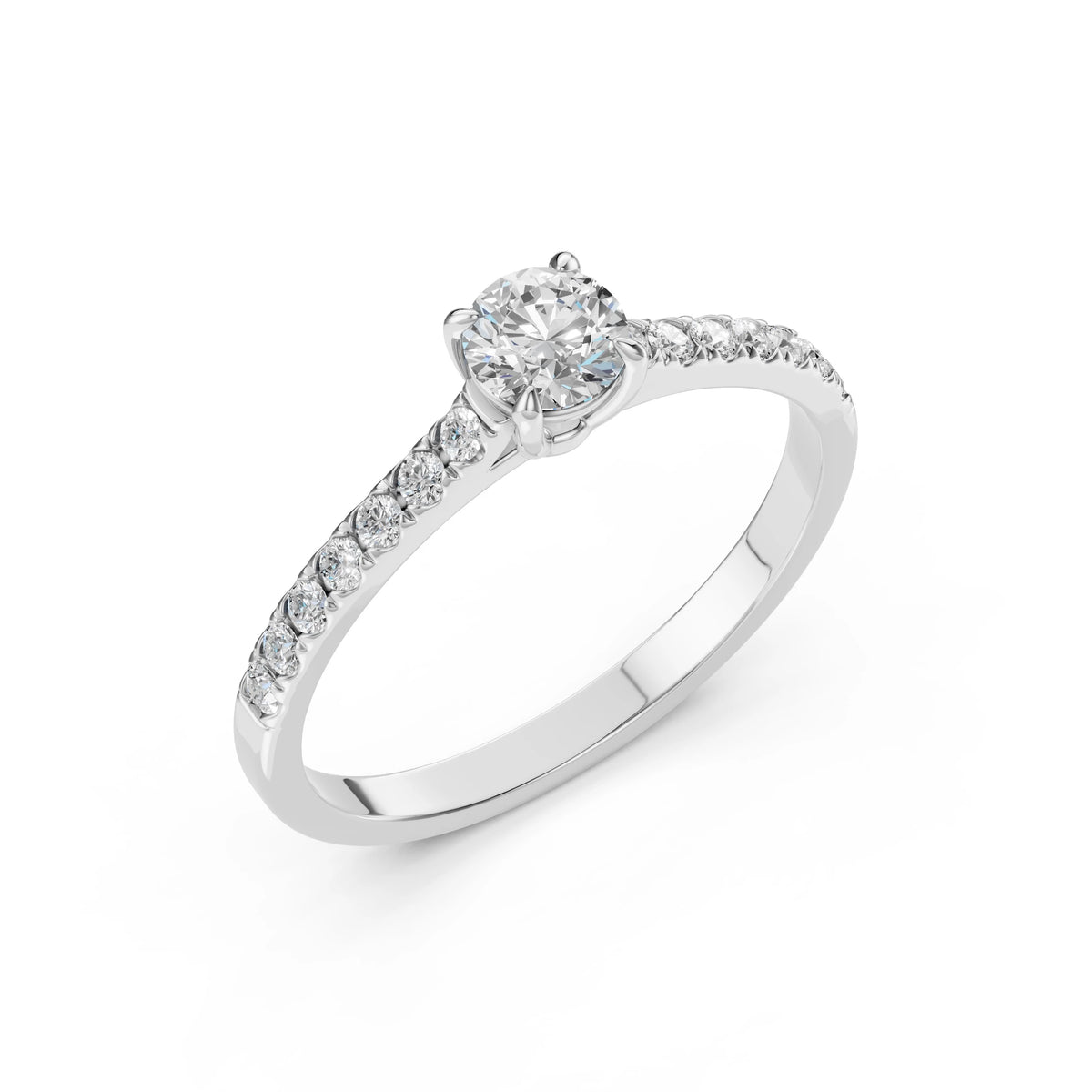 Solitaire Eternity Ring (Round), 0.5 ct — 101-10094(5.1)