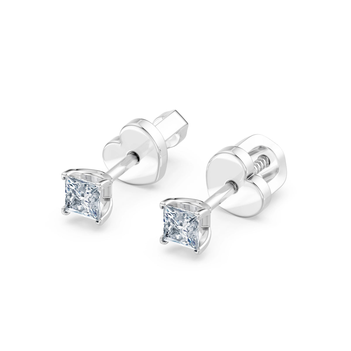 Solitaire Butterfly Earring, 0.34 ct — 102-10117(3.0)PR