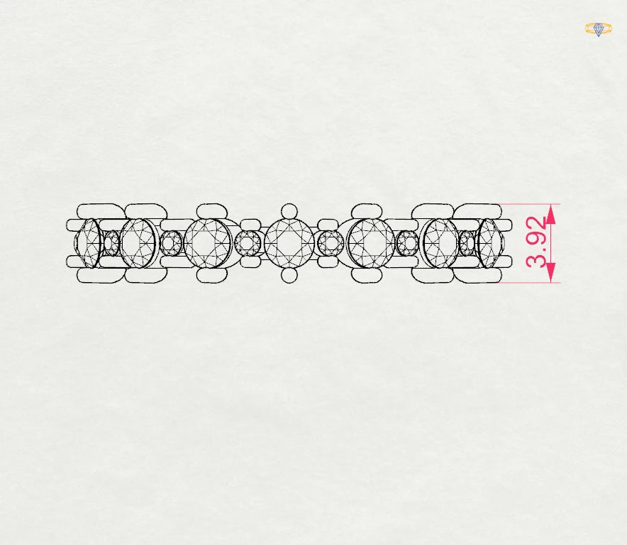 Eternity Ring (Round), 0.42 ct — 101-10147