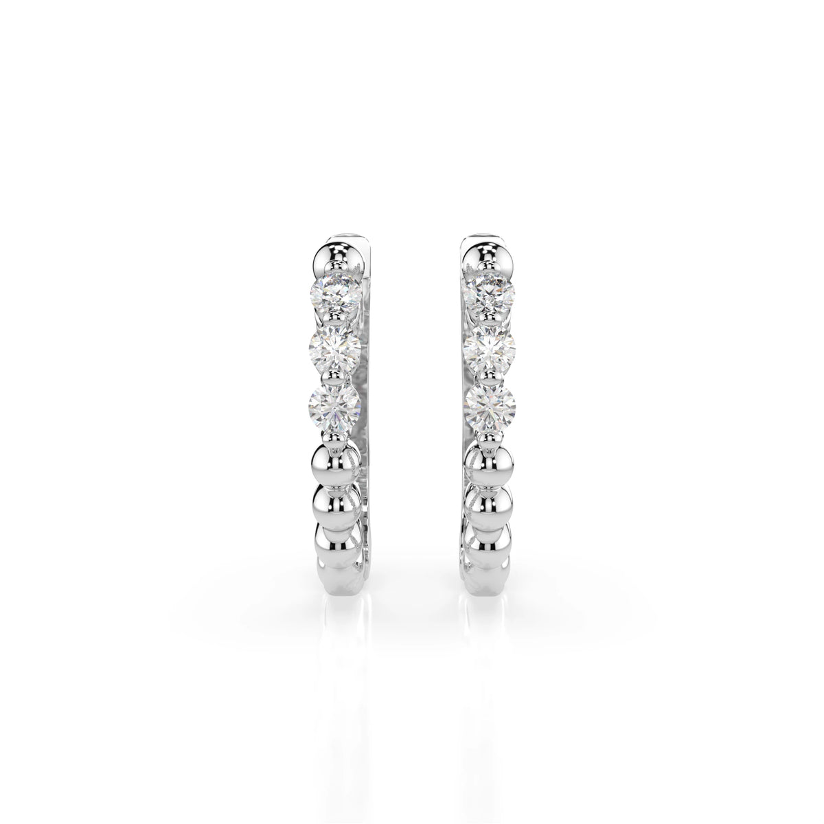 Eternity Earring (Round), 0.18 ct — 102-10019/2(2.0)