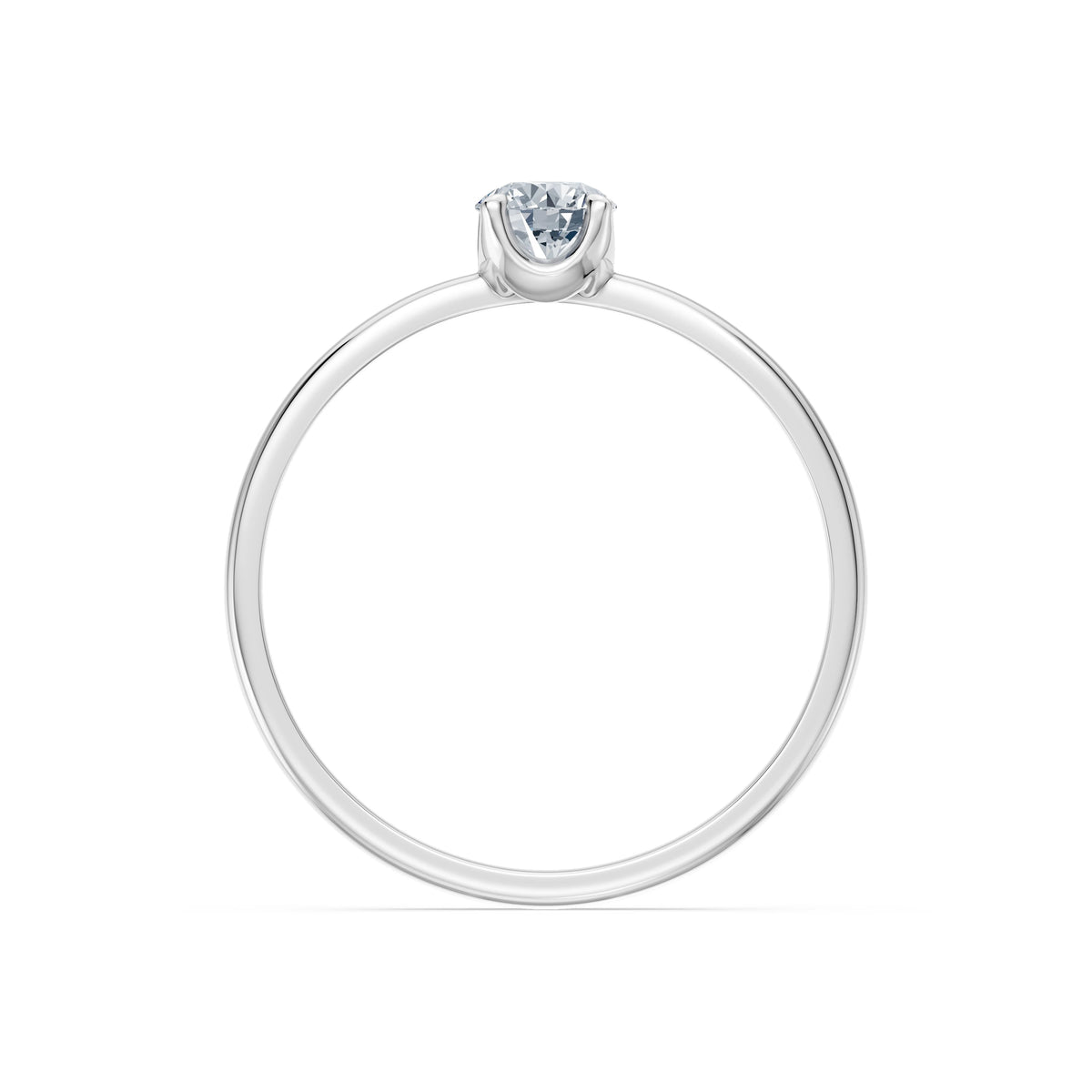 Solitaire Ring, 0.3 ct — 101-10194(0.30)RN