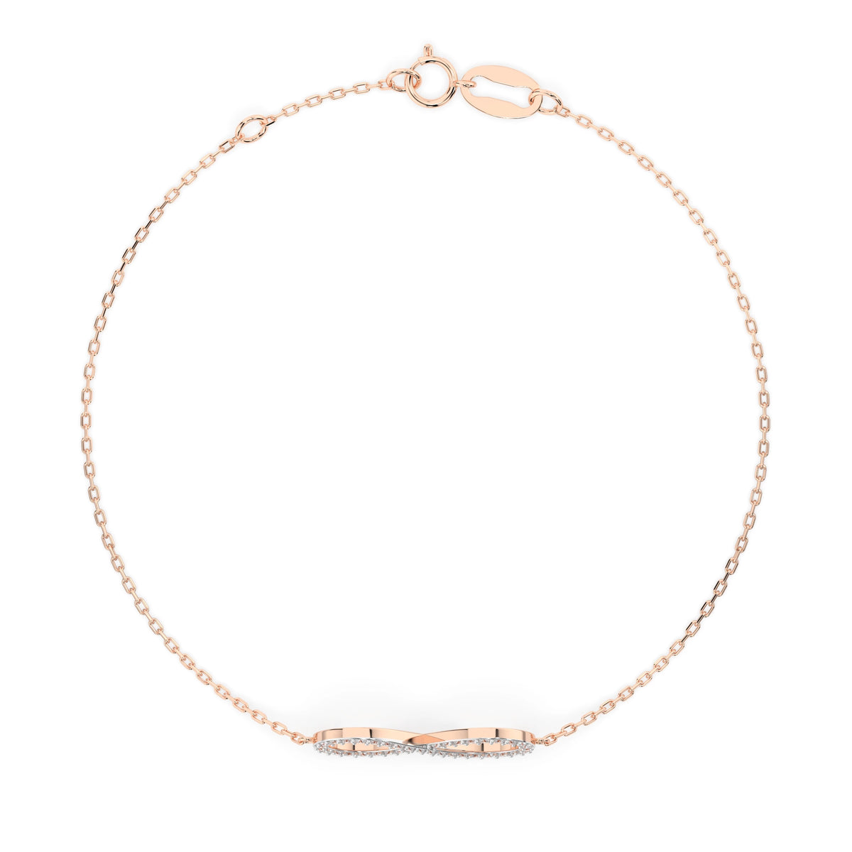 Minimalism Bracelet (Round), 0.19 ct — 105-10006