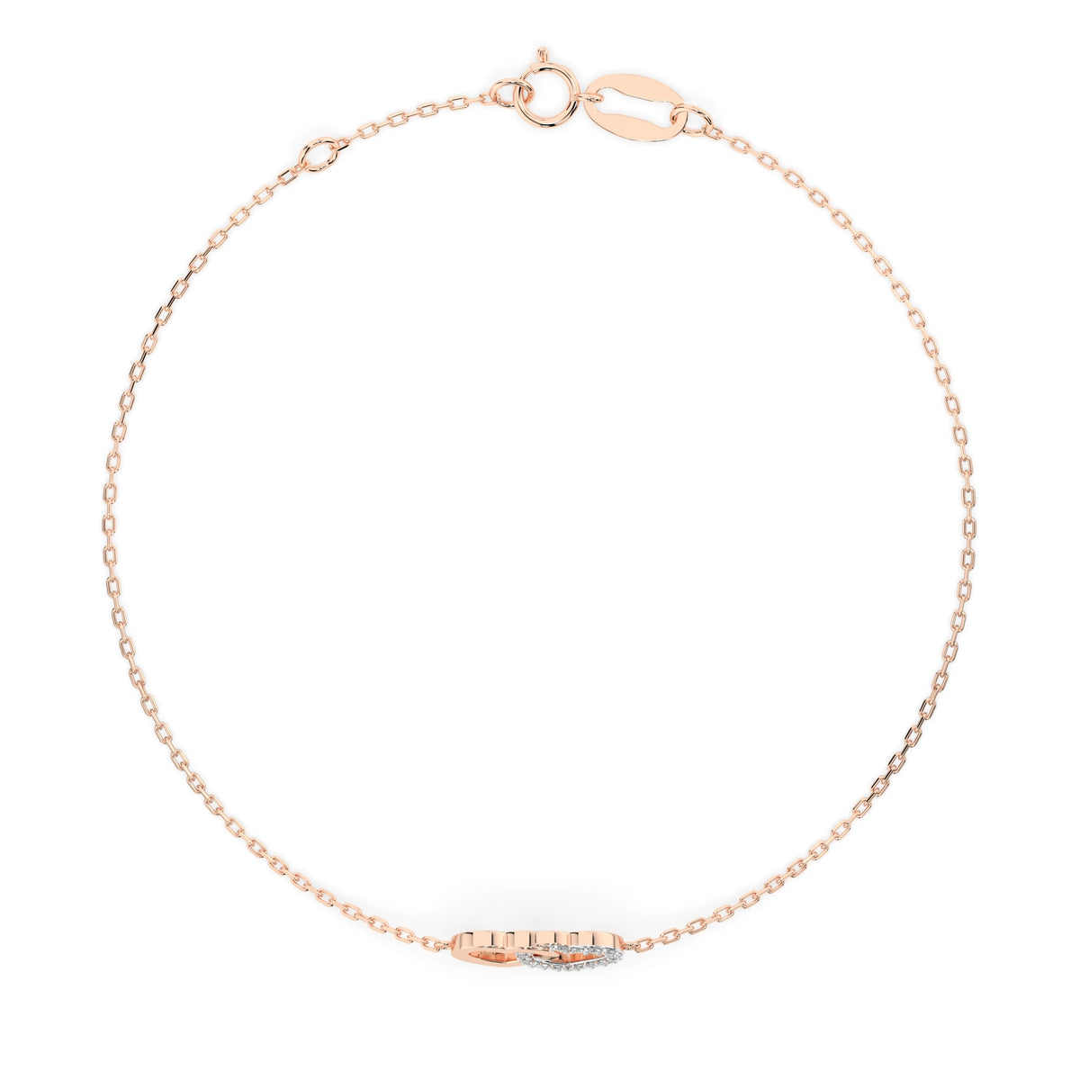 Minimalism Bracelet (Round), 0.08 ct — 105-10010