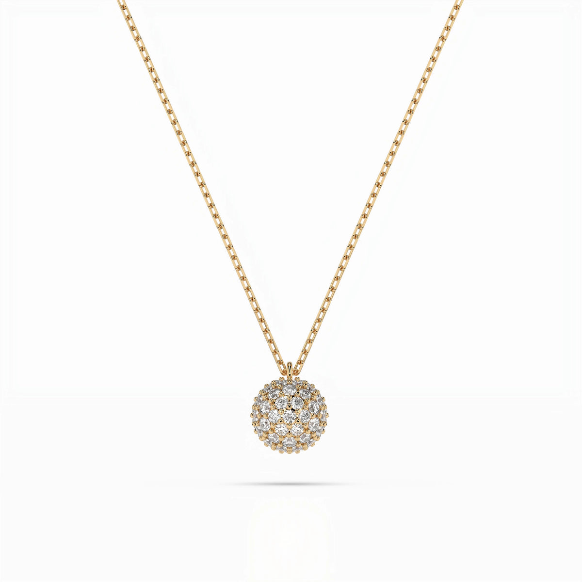 Illusion Necklace (Round), 0.23 ct — 104-10065