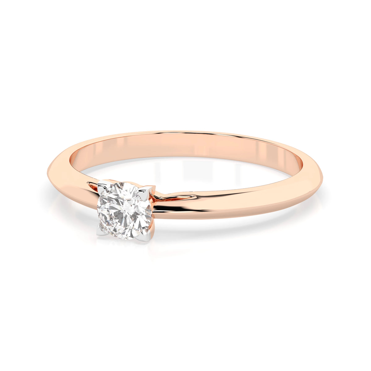 Solitaire Ring (Round), 0.3 ct — 101-10190(0.30)RN